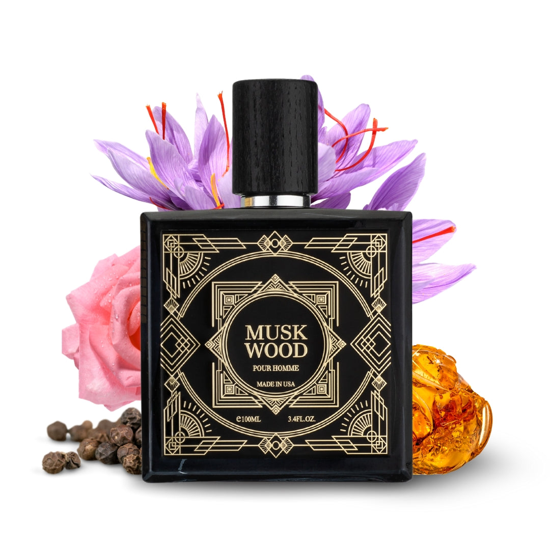 Musk Wood, Eau de Toilette, for Men