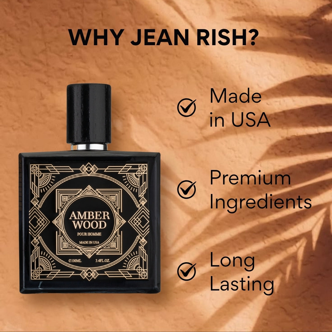 Amber Wood, Eau de Toilette, for Men