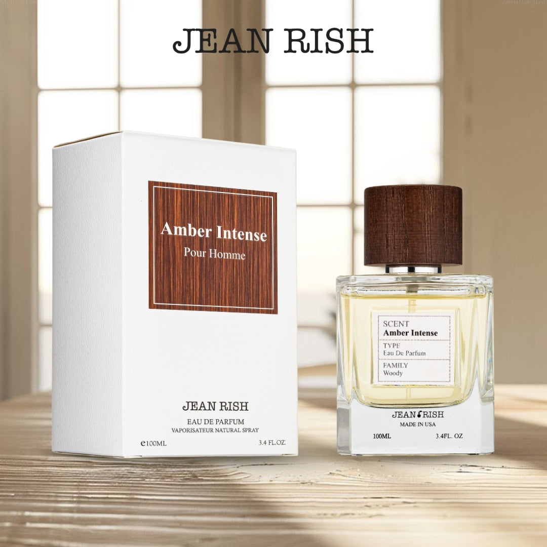 Jean Rish Amber Intense, Eau De Parfum for Men