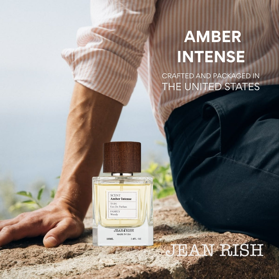 Jean Rish Amber Intense, Eau De Parfum for Men