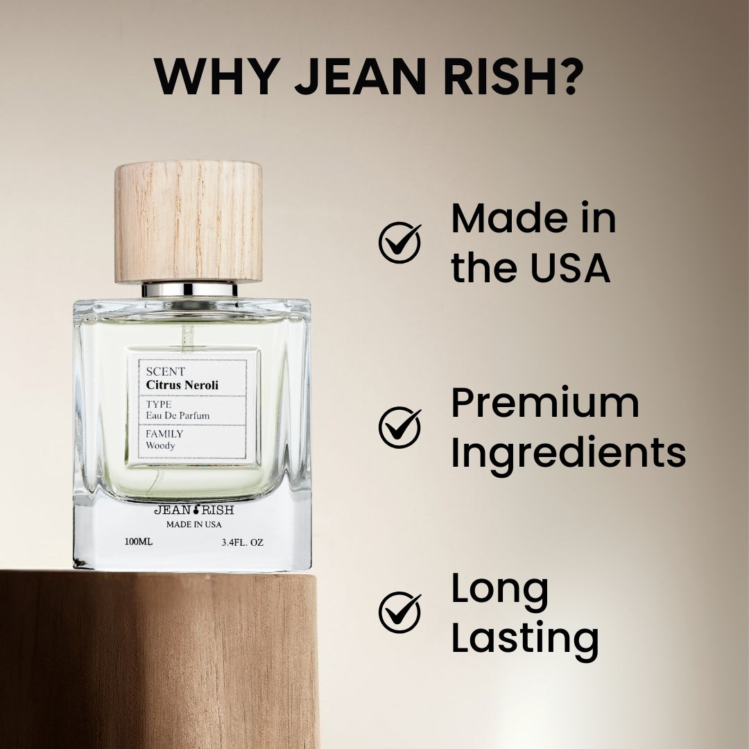 Jean Rish Citrus Neroli, Eau De Parfum for Men