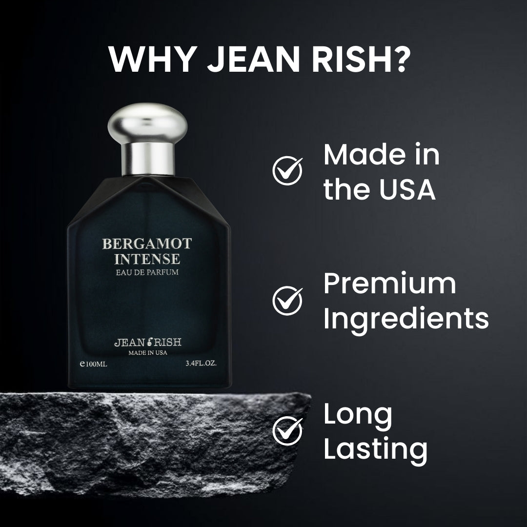 Jean Rish Bergamot Intense, Eau De Parfum for Men