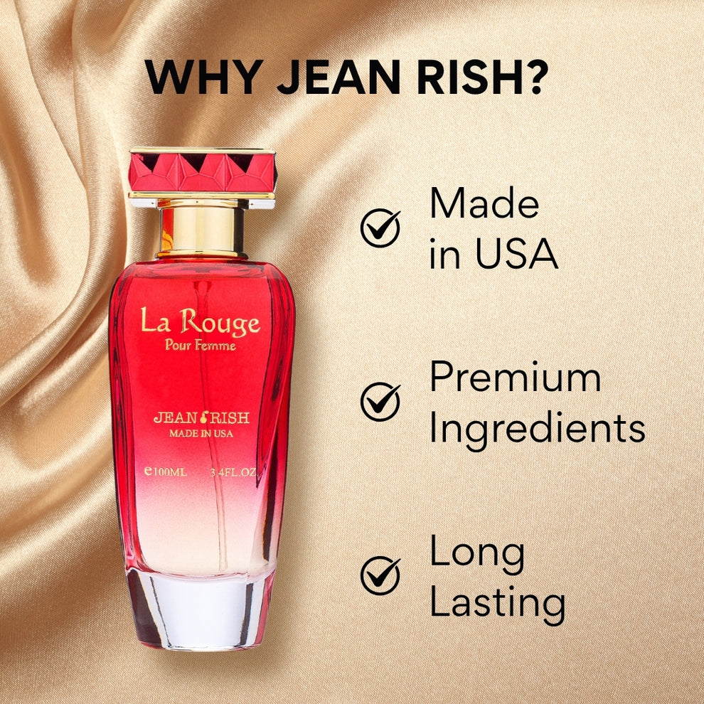 La Rouge, Eau de Parfum, for Women – Jean Rish - Touch It Feel It Love It!